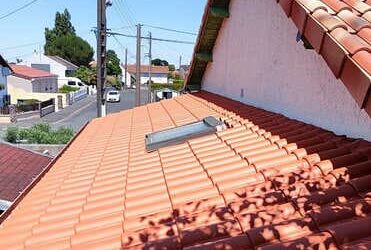 Travaux de peinture de couverture