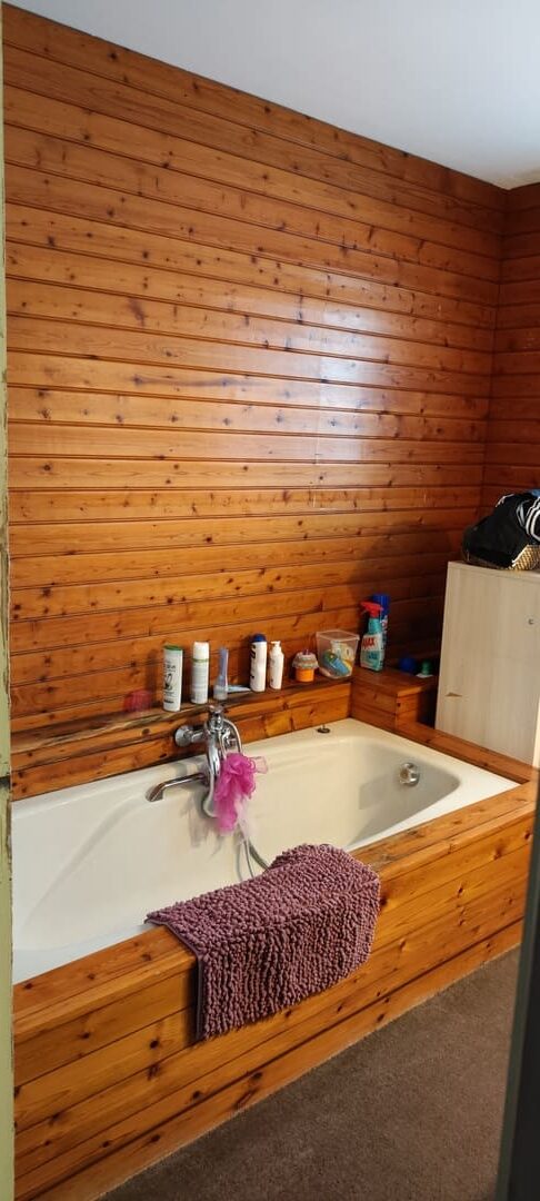 Salle de bain avant rénovation complète