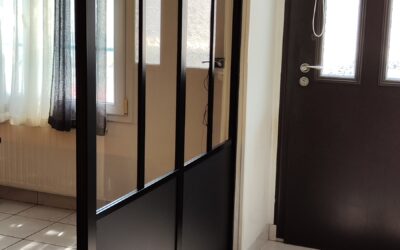 Installation de verrière