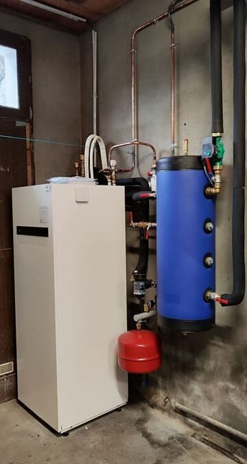 Pose d&rsquo;une pompe à chaleur